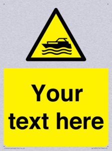 Custom Warning motorised watercraft